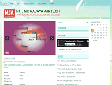 Tablet Screenshot of mitrajaya-airtech.com